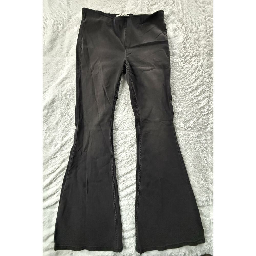 Free People We The Free Penny Pull On Flare Jeans Black Size 29